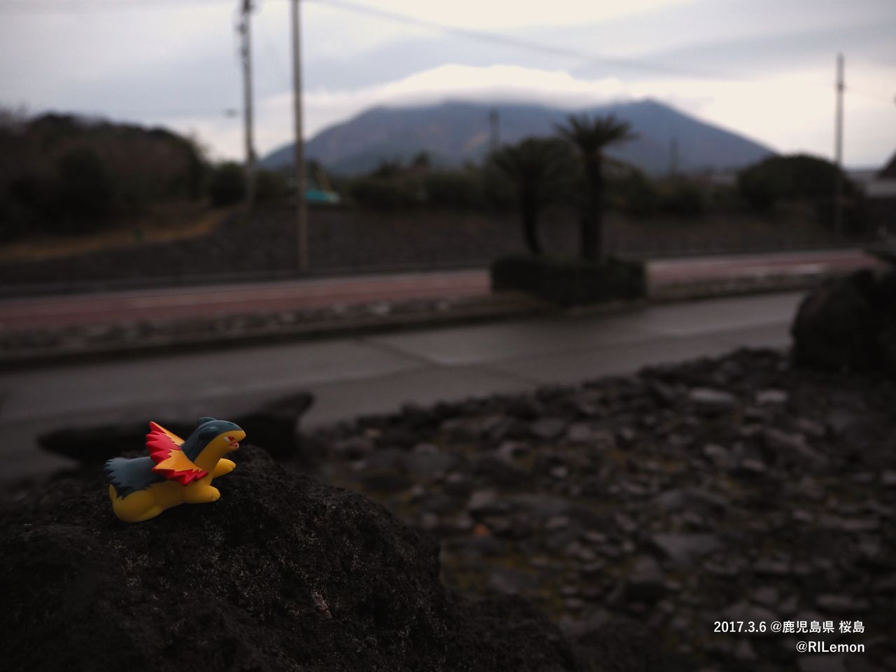 バクフーン 桜島 リアルポケモンgo