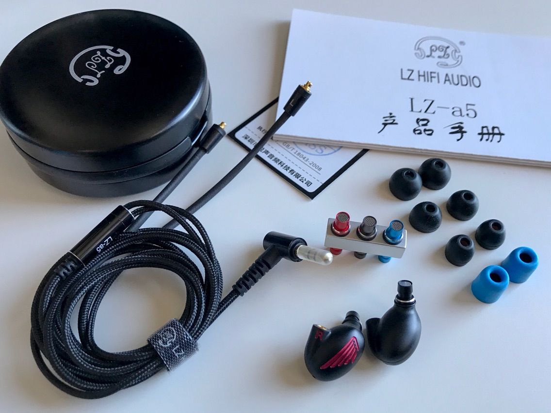 LZ-A5」 話題の高音質4BA+1DDイヤホンとLZ純正アップグレード
