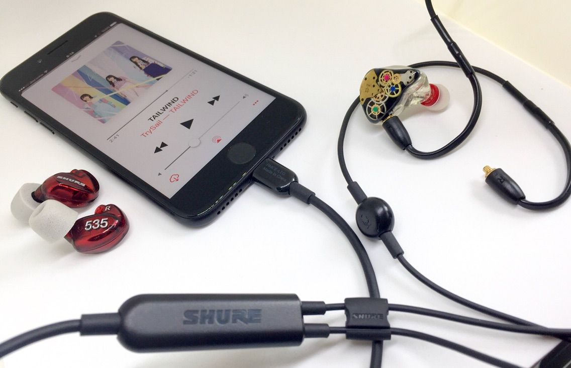 Shure RMCE-LTG」 Lightning接続MMCXケーブルが高音質なので Shure RMCE-LTG」 Lightning接続MMCXケーブルが高音質なので
