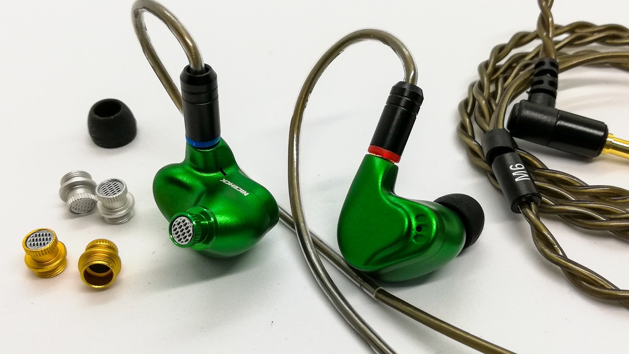 NICEHCK M6」 4BA+2DD構成&フィルター交換可能でバランスの良い NICEHCK M6」 4BA+2DD構成&フィルター交換可能でバランスの良い
