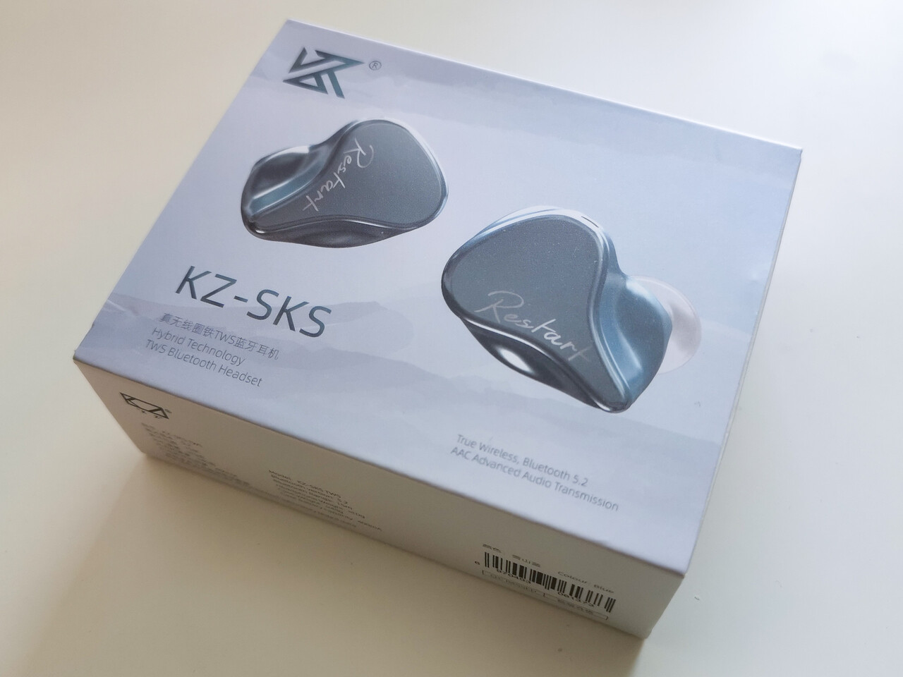 KZ SKS」 ついにKZ製TWSも「aptX」に対応。3千円台で1BA+1DD
