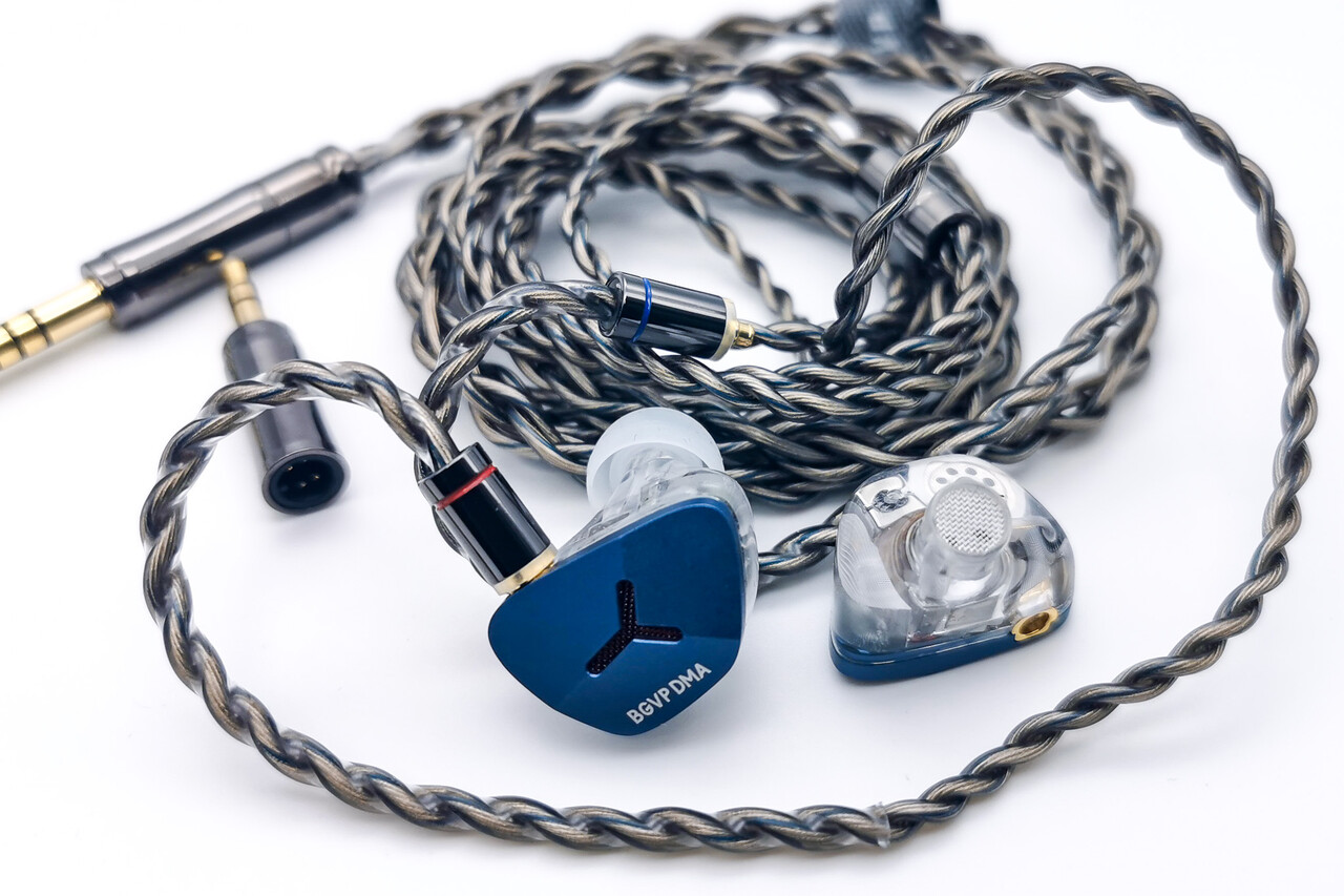 BGVP DMA」 Knowles&Sonion製BAと骨伝導ユニット搭載の2BA+1DD+2BCD