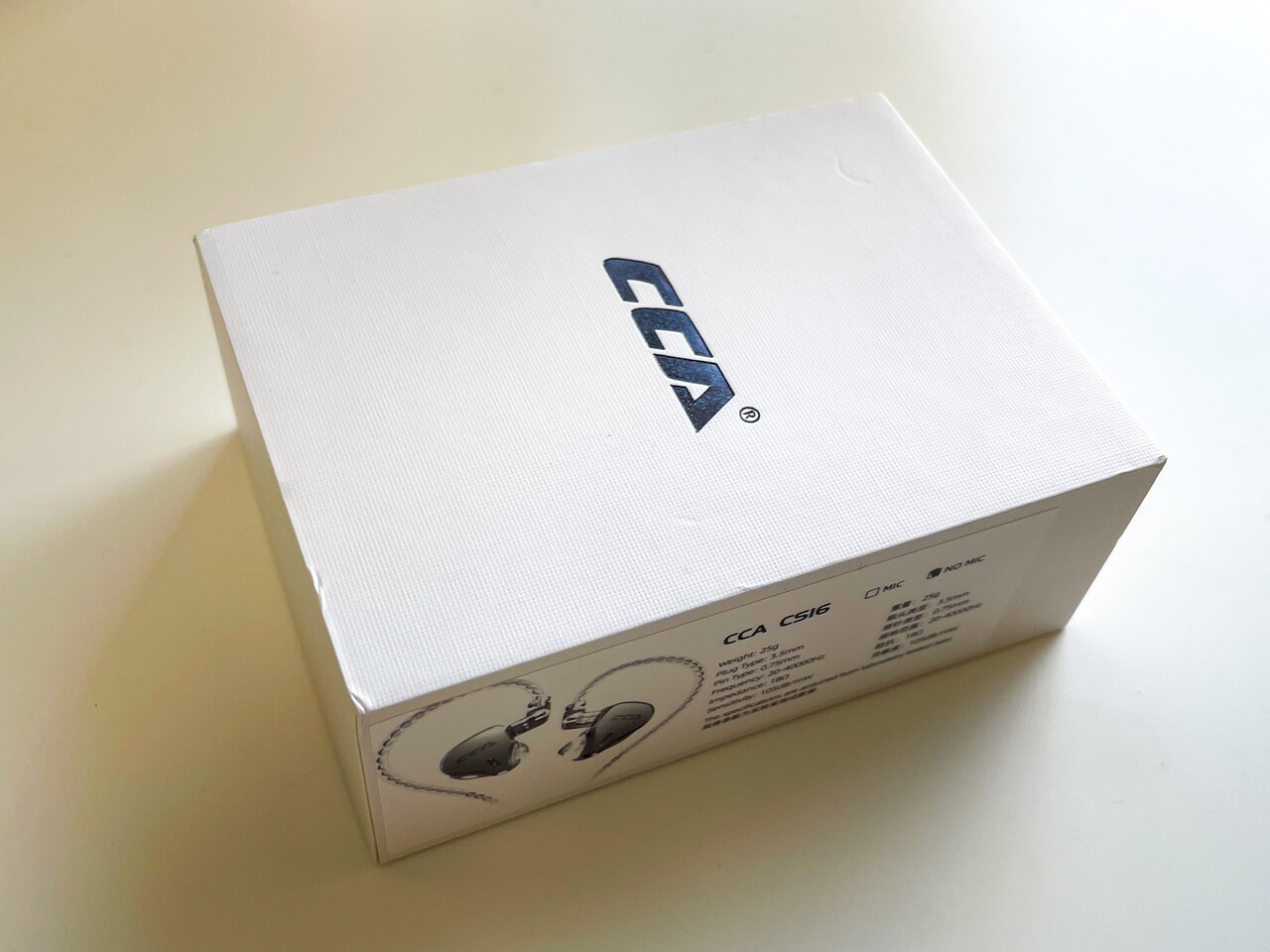 CCA CS16」 8BA構成でアンダー100ドル。音質面で改良されるも