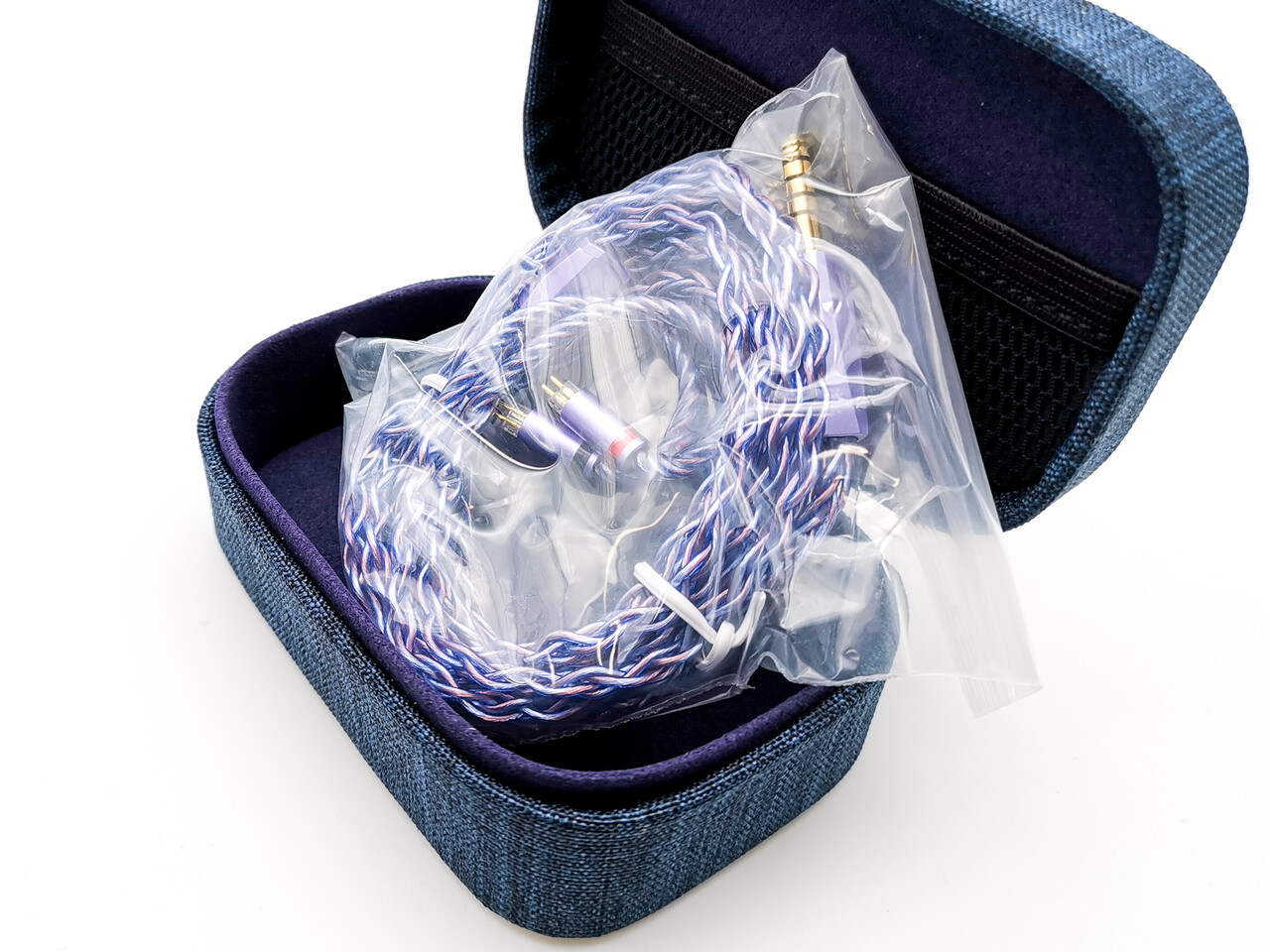 NICEHCK Spacecloud Ultra 4.4mmバランス NICEHCK SpaceCloud Ultra イヤホーンリケーブル 6N銀メッキ単