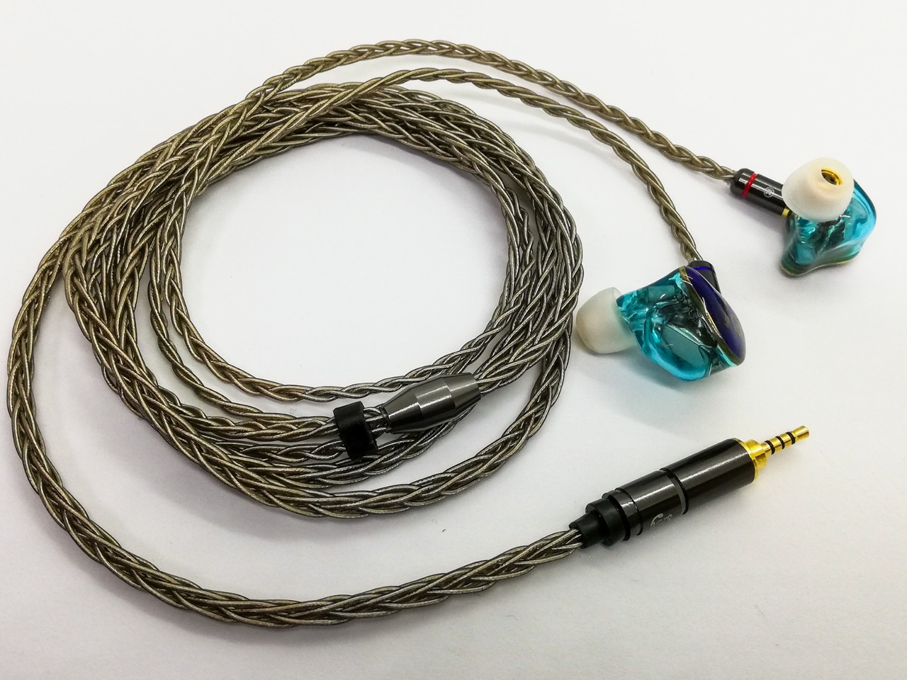 NICEHCK DJY3」 高純度銀メッキ単結晶銅(7N OCC)ケーブル NICEHCK DJY3」 高純度銀メッキ単結晶銅(7N OCC)ケーブル