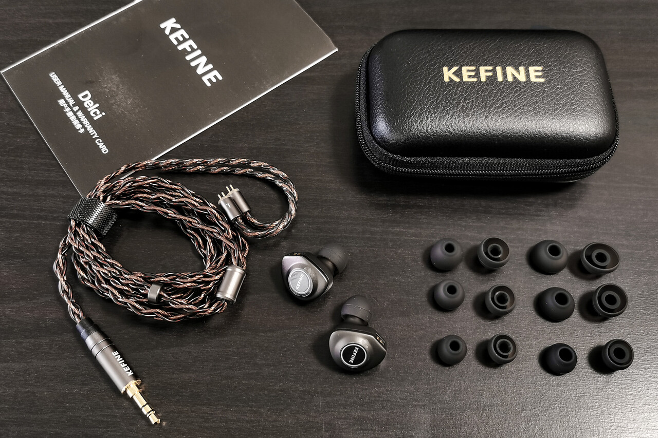KEFINE Delci」 DLC+PU複合振動板ドライバーを搭載。使いやすい