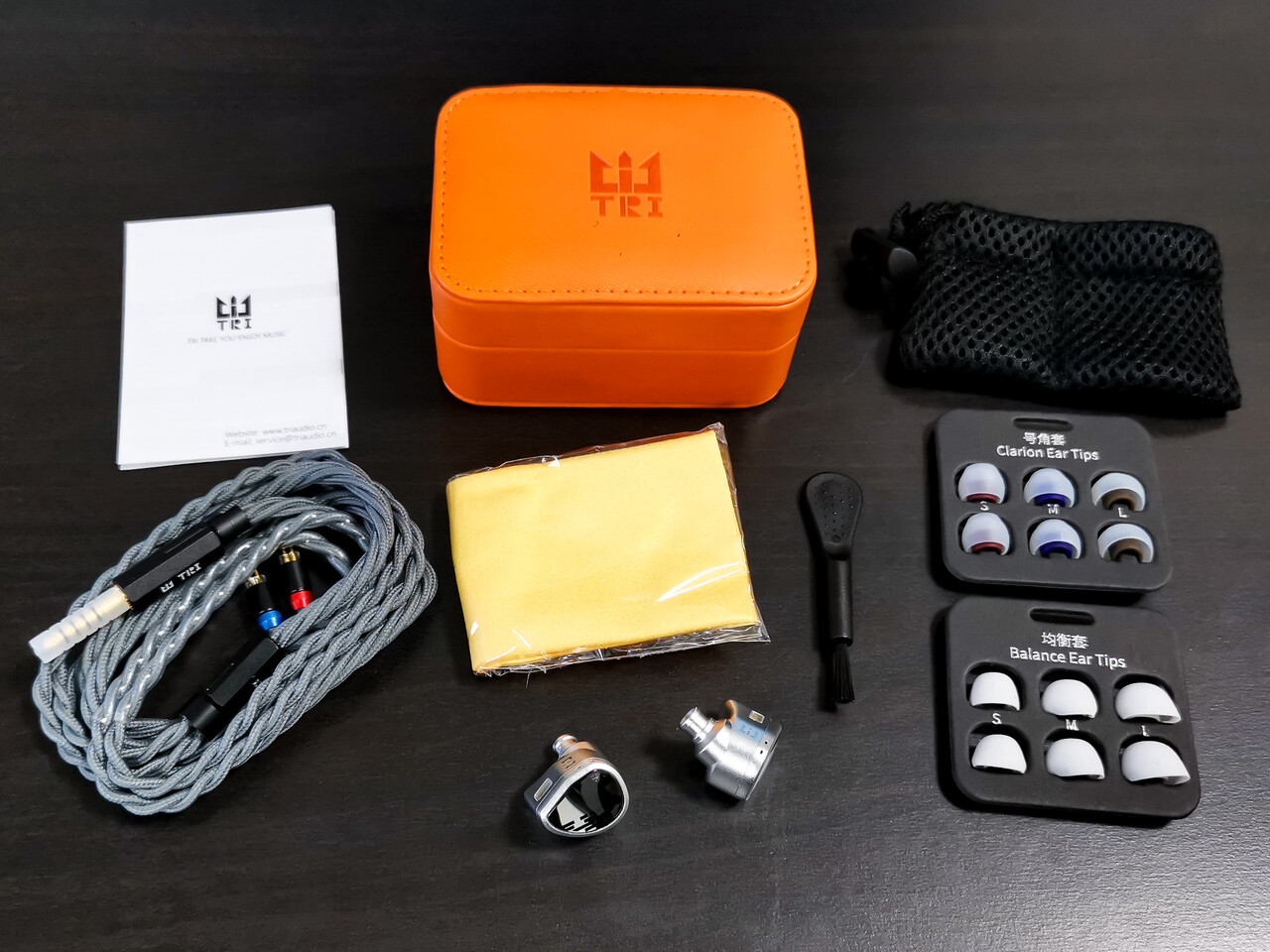 【新品】TRI i ONE ブラック 1DD TRI Wolfram付属 雑記：TRI iONE 付属ケーブル Wolfram の レビュー 的な何か