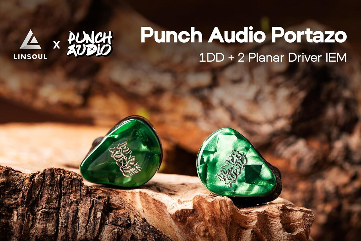 Punch Audio Portazo」 1DD+2Planar構成で+15dBの重低音の低域特化