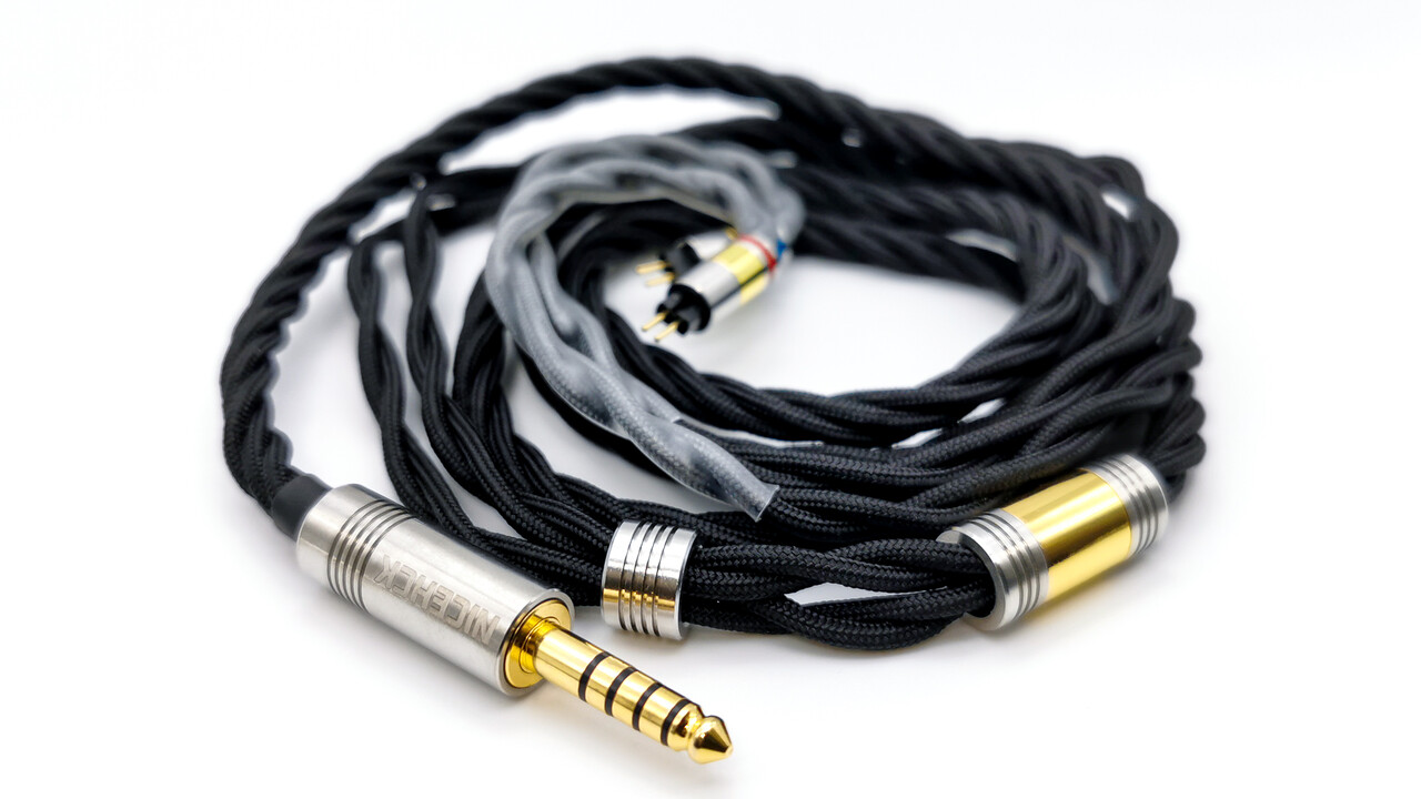 NICEHCK FirstTouch」6N OFC高純度銅 + 銀銅合金線ケーブル