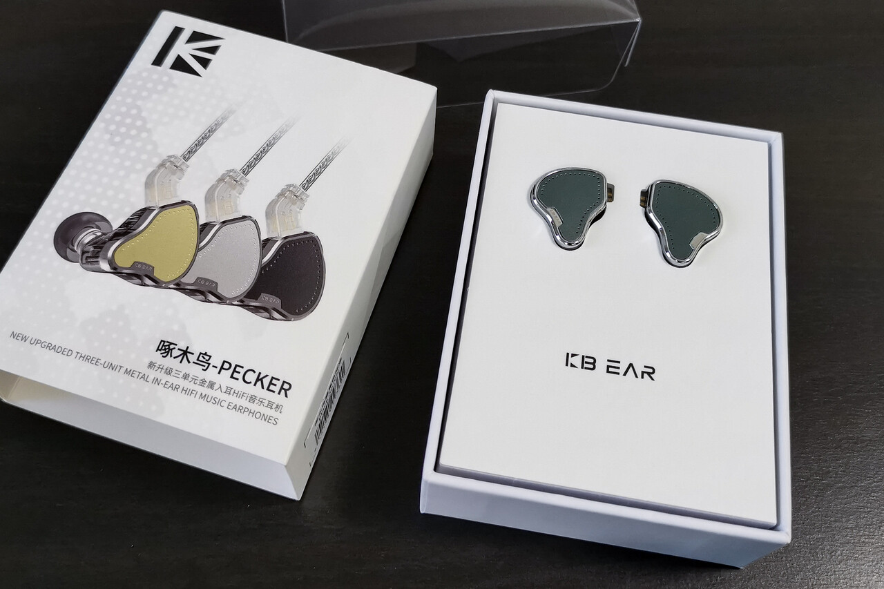 イヤホン KB KBEAR Dumpling」(ギョーザ) ドライバーをより耳奥で鳴らす