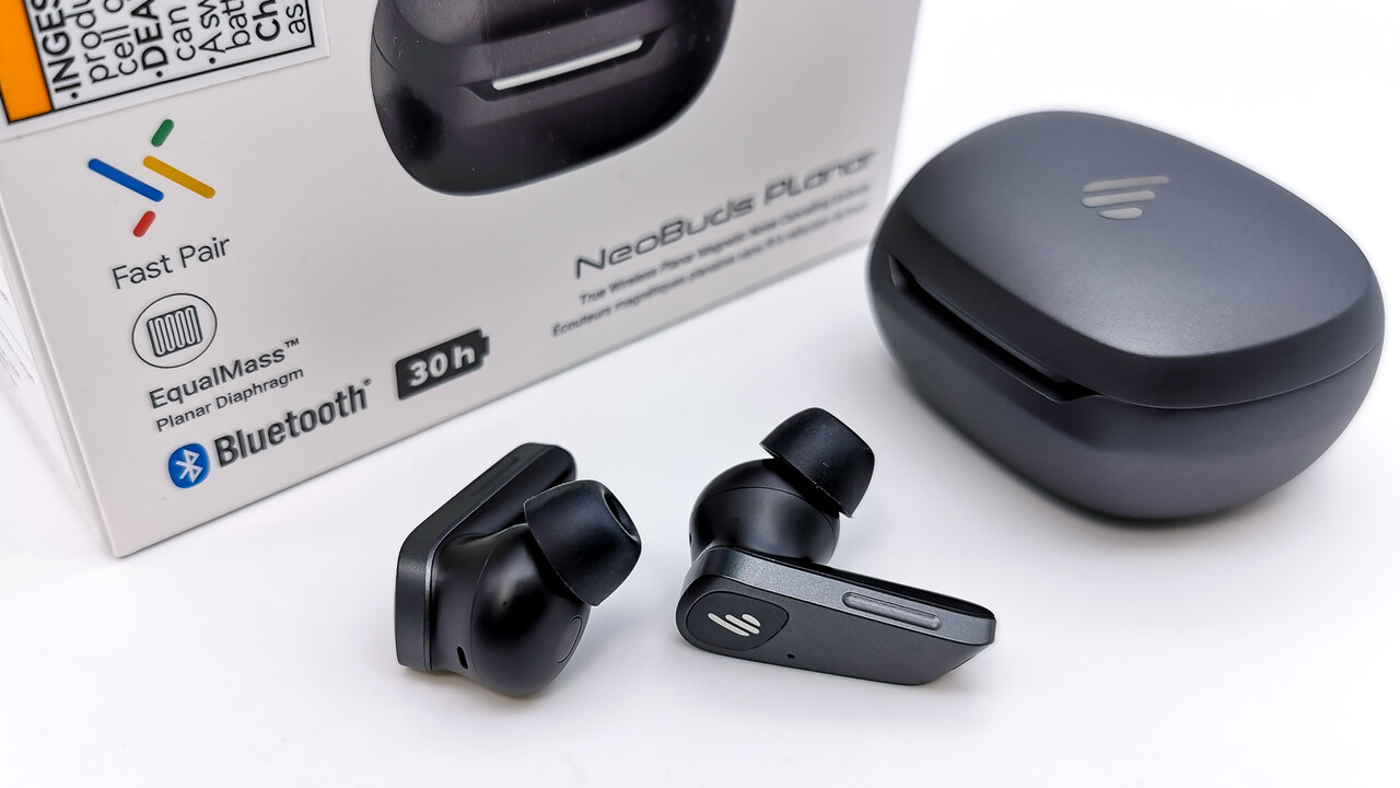 EDIFIER NeoBuds Planar」 平面磁界ドライバー搭載による高音質