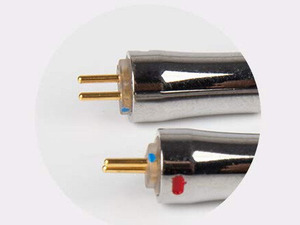 青色マーキング側が-