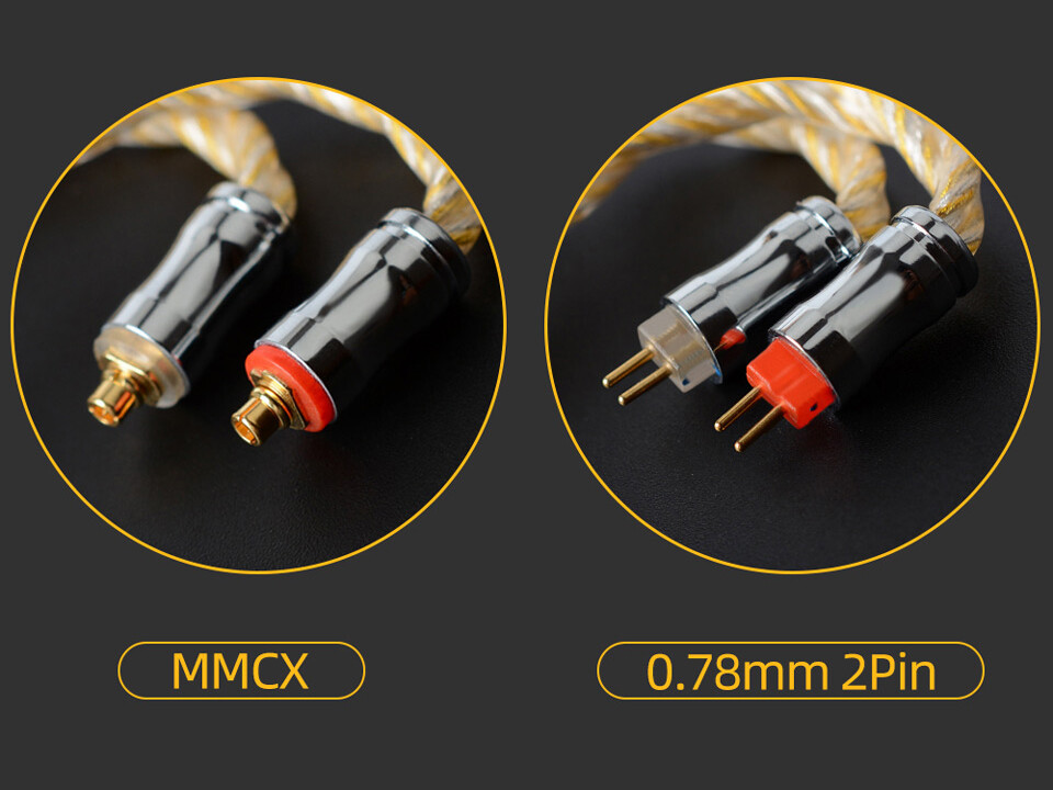 NICEHCK Golden Fall & White Crane」 4芯 古河「PCUHD」高純度 NICEHCK Golden Fall & White Crane」 4芯 古河「PCUHD」高純度