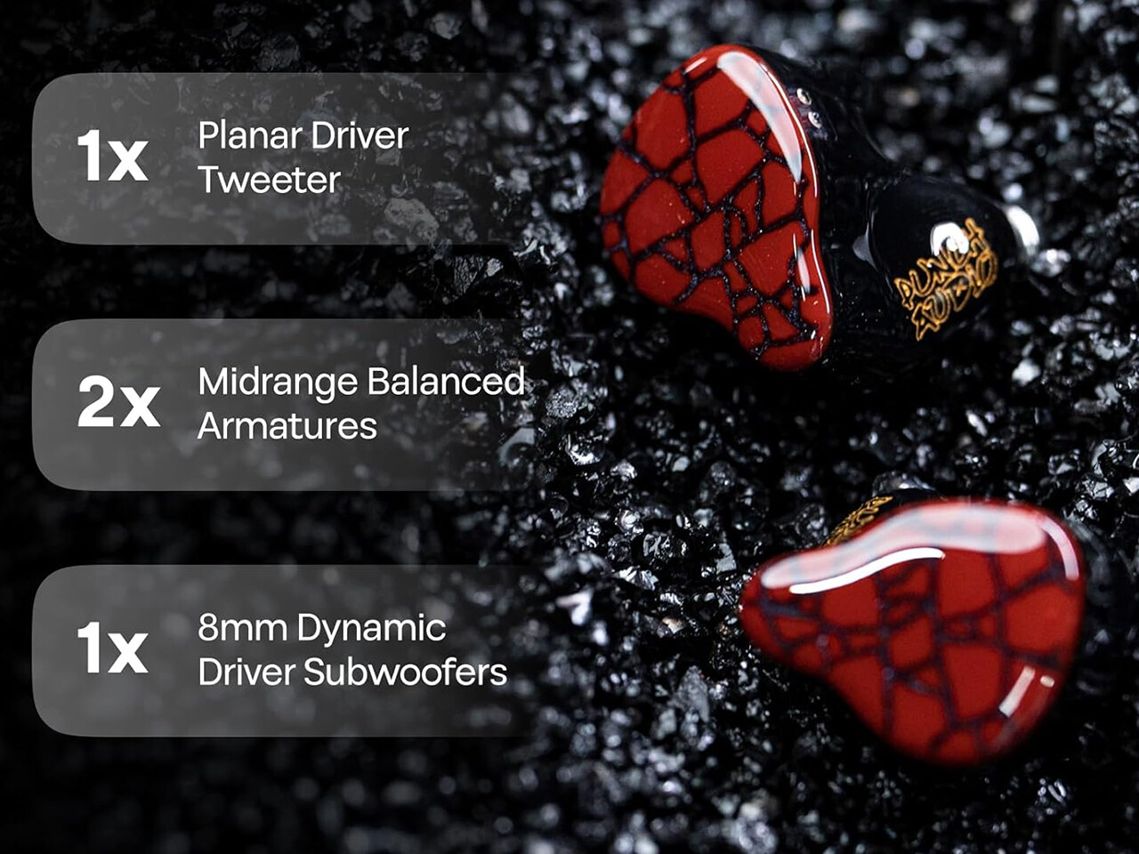 Punch Audio Martilo」低域強化型(Basshead)ながら優れたバランスと