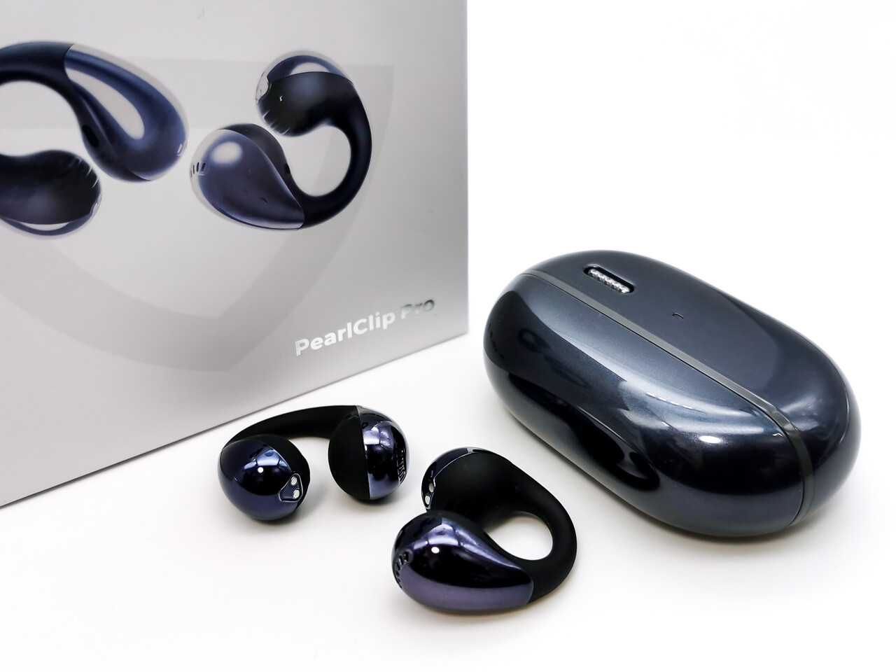 SOUNDPEATS CC (PearlClip Pro)」 耳にはさむ快適な装着性ながら