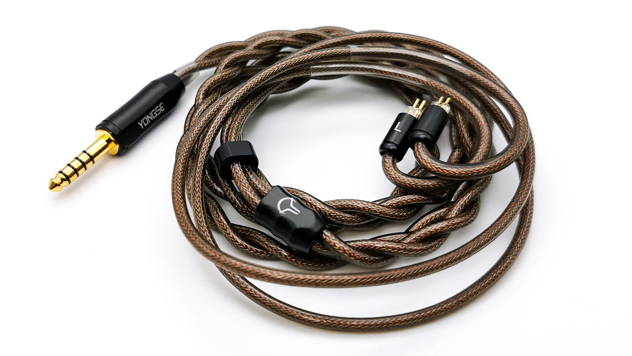 YONGSE Mech-X」 6N単結晶銅&銀メッキ銅Litz線グラフェンシールド同軸