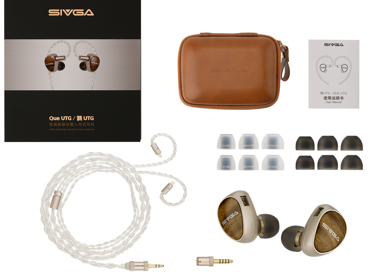 イヤホン SIVGA Que UTG SIVGA Que UTG」 人気モデルが独自のUTG平面ガラス振動版ドライバー