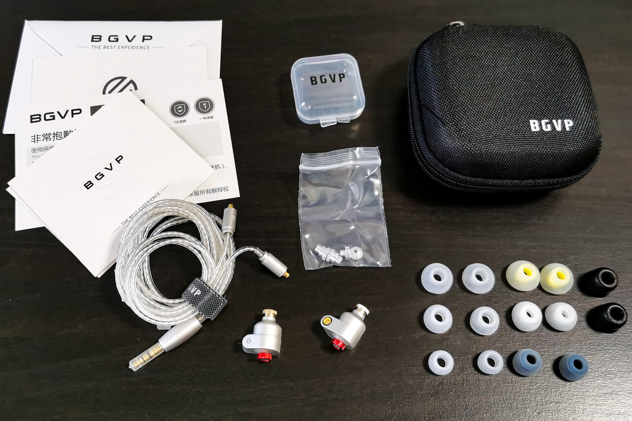 BGVP P05」 前後のフィルター交換で全く異なるキャラクターのサウンド