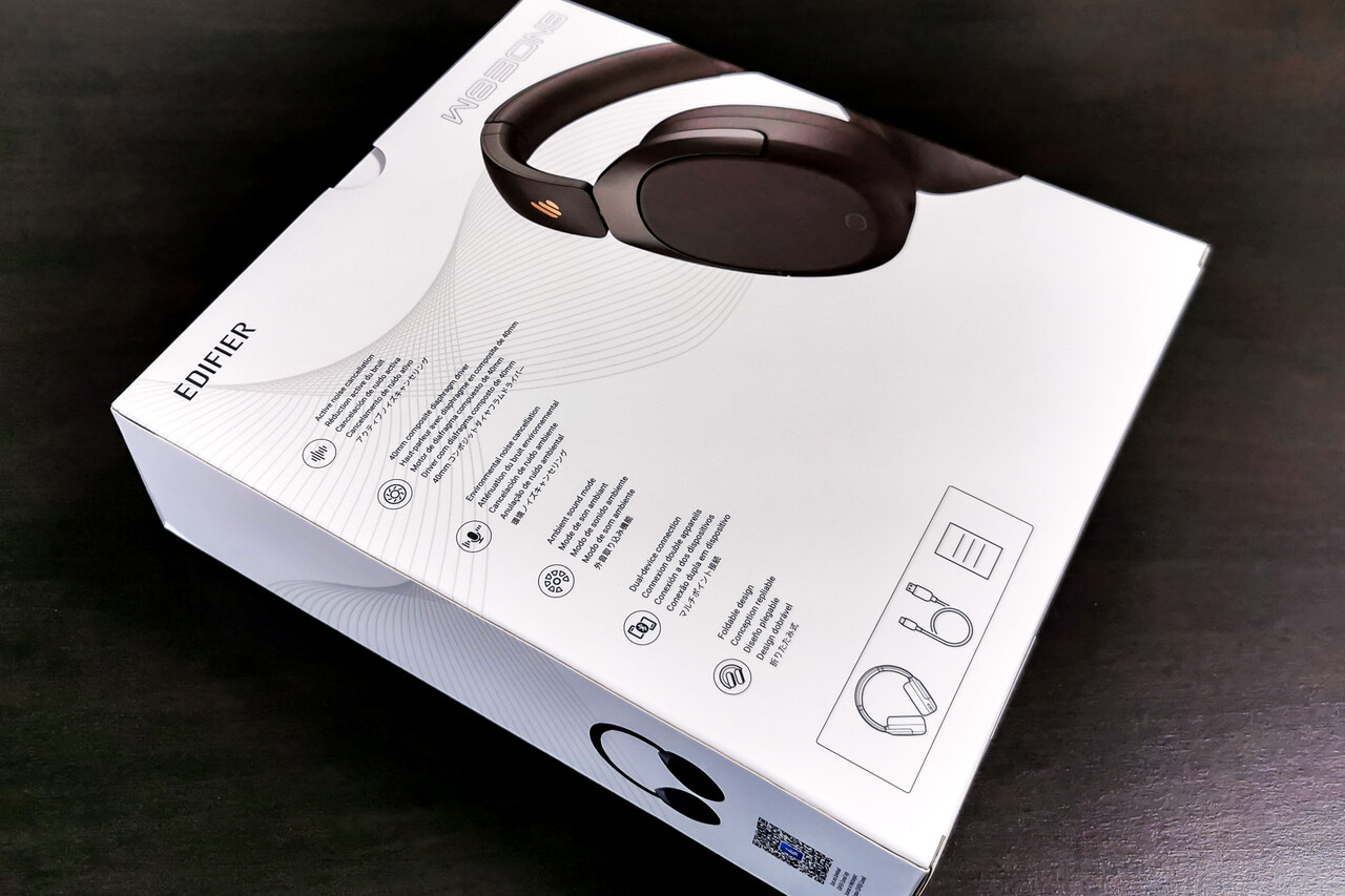 EDIFIER W830NB」  LDAC対応、強力ANC搭載で長時間再生にも対応。安定した音質と多機能を搭載しお手頃価格を実現したワイヤレスヘッドホン【レビュー】 :  bisonicr keep walking.