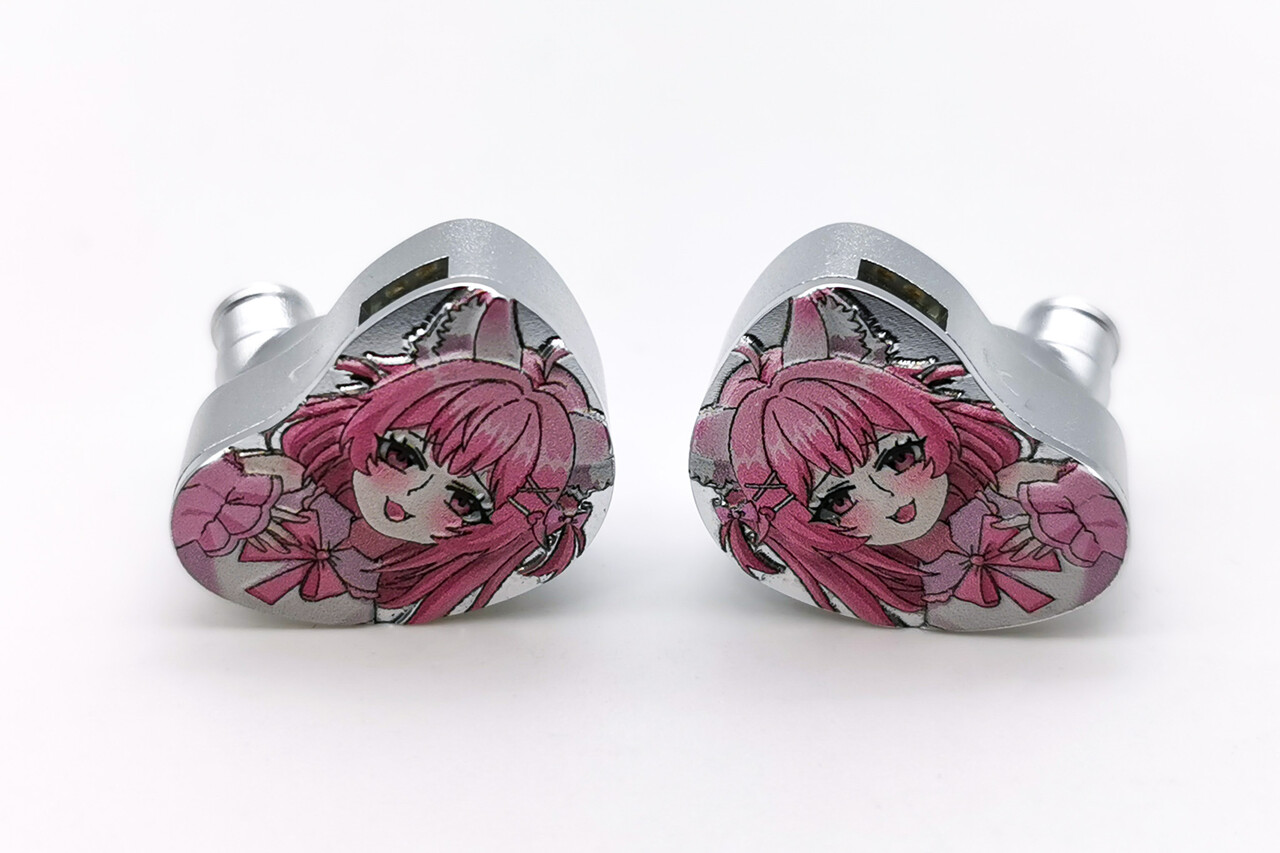 CVJ Neko」 アルミシェルに3次元切削されたキャラ絵フェイスパネル