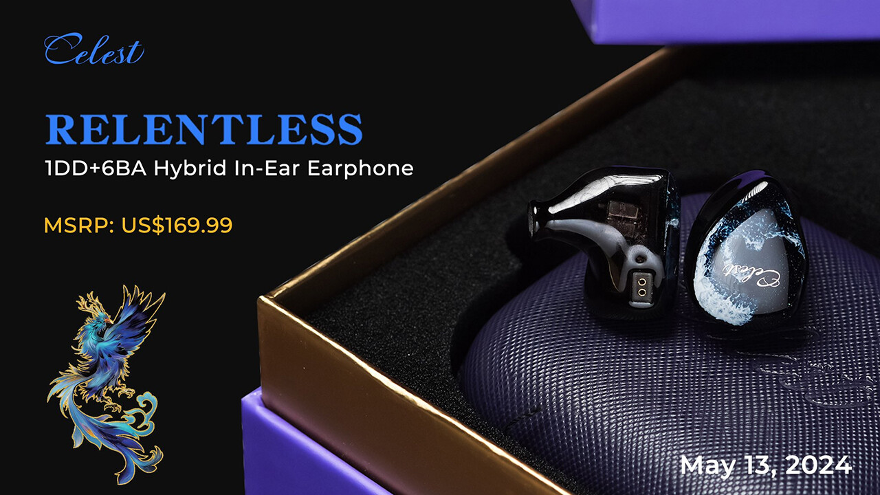 新製品情報》 「Kinera Celest Relentless」 好評Celestから6BA+ 新製品情報》 「Kinera Celest Relentless」 好評Celestから6BA+