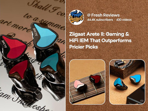 ZiiGaat x Fresh Reviews Arete II