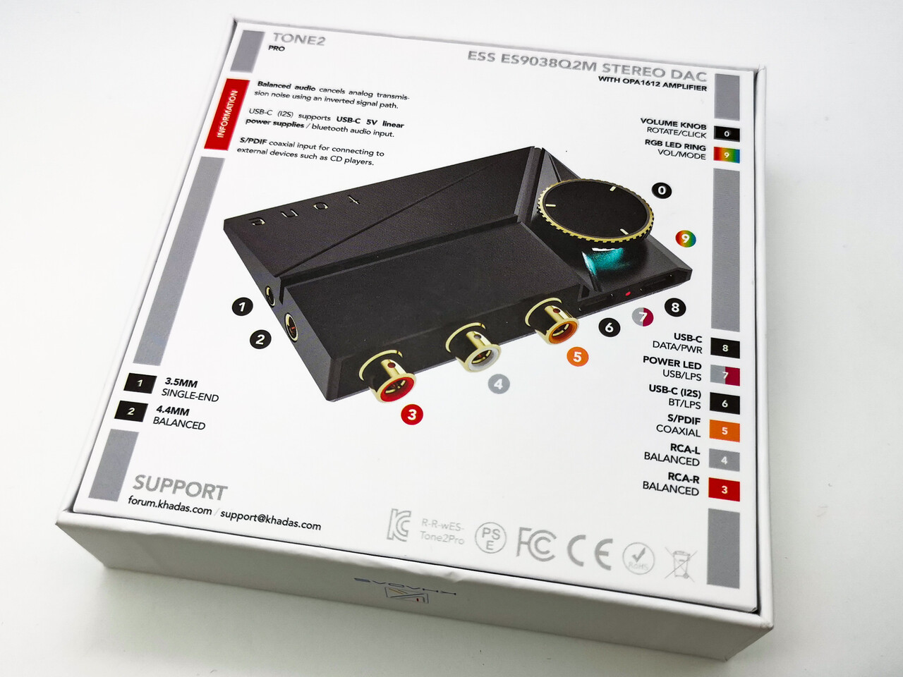 Khadas Tone 2 Pro」 独自デザインにClass-Dらしい明瞭サウンド