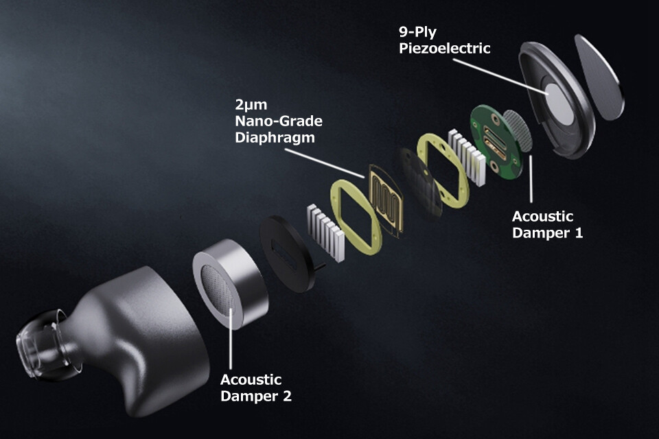 イヤホン astrotec Archimedes ATS-01 Astrotec Archimedes ATS01 Planar Magnetic Driver IEMs - Nine