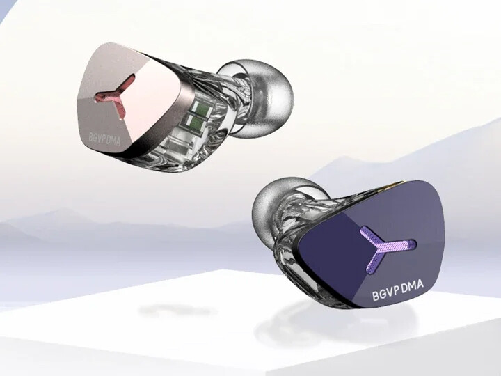 bgvp dma  骨伝導ドライバー搭 2BA+2BCD+1DD BGVP DMA」 Knowles&Sonion製BAと骨伝導ユニット搭載の2BA+1DD+