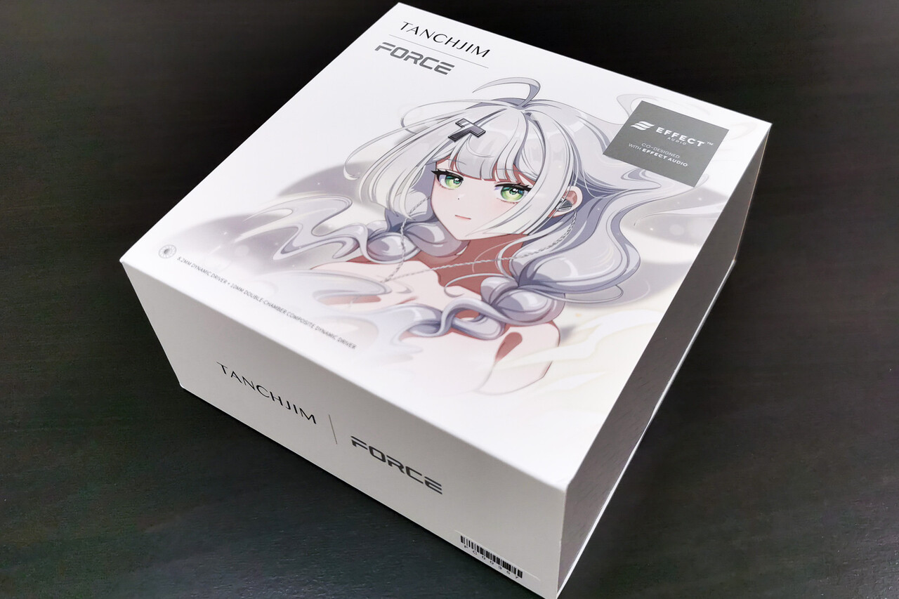 あ*め様 TANCHJIM x EFFECT AUDIOコラボFORCE 有線イ TANCHJIM X EFFECT Audio FORCE」 オープンバック構成の洗練され