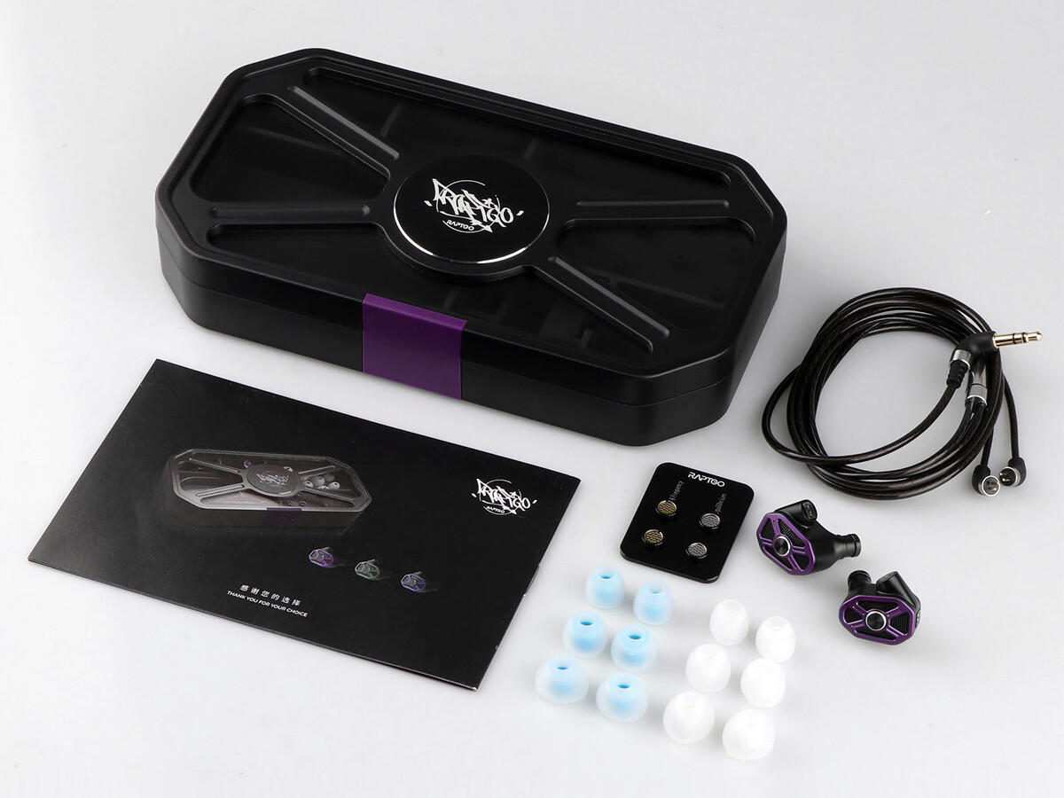 RAPTGO Bridge」 ギミック好きなら購入必至。2BA+2DD+PZT(圧電