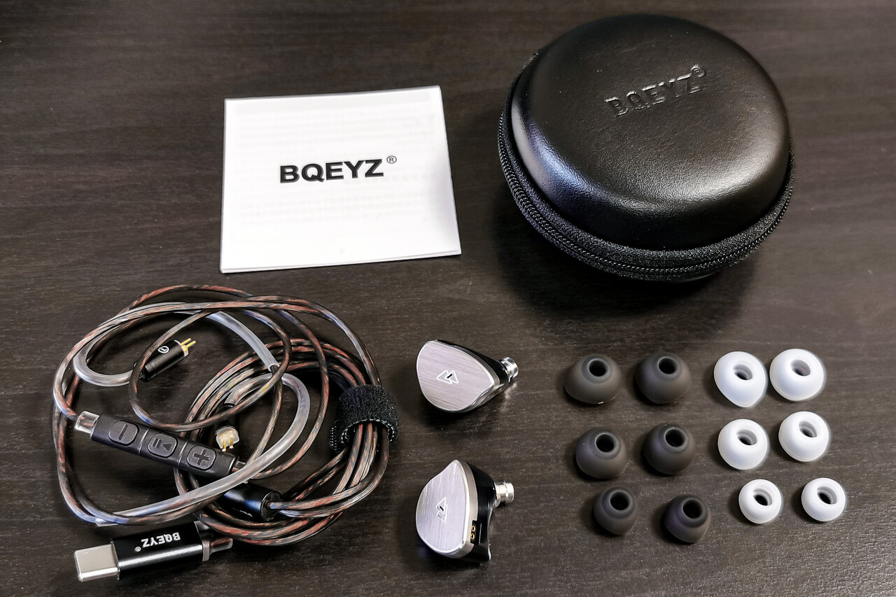 イヤホン ORIVETI bleqk , BQEYZ BQ-10 ,DUNU DTC800 BQEYZ BQ10 (DSP Version)」 ミッドセントリックながら