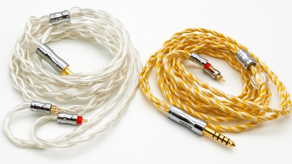 NICEHCK Golden Fall & White Crane」 4芯 古河「PCUHD」高純度 NICEHCK Golden Fall & White Crane」 4芯 古河「PCUHD」高純度