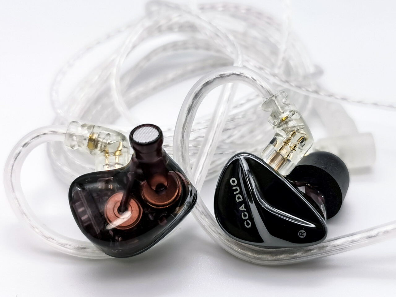 CCA DUO」 新しい7mm×2基の2DD構成、よりコストをかけた設計 CCA DUO」 新しい7mm×2基の2DD構成、よりコストをかけた設計