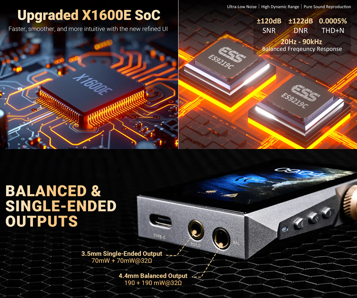 HIDIZS AP80 PRO MAX」 超コンパクトながらオールインワン仕様。多彩な