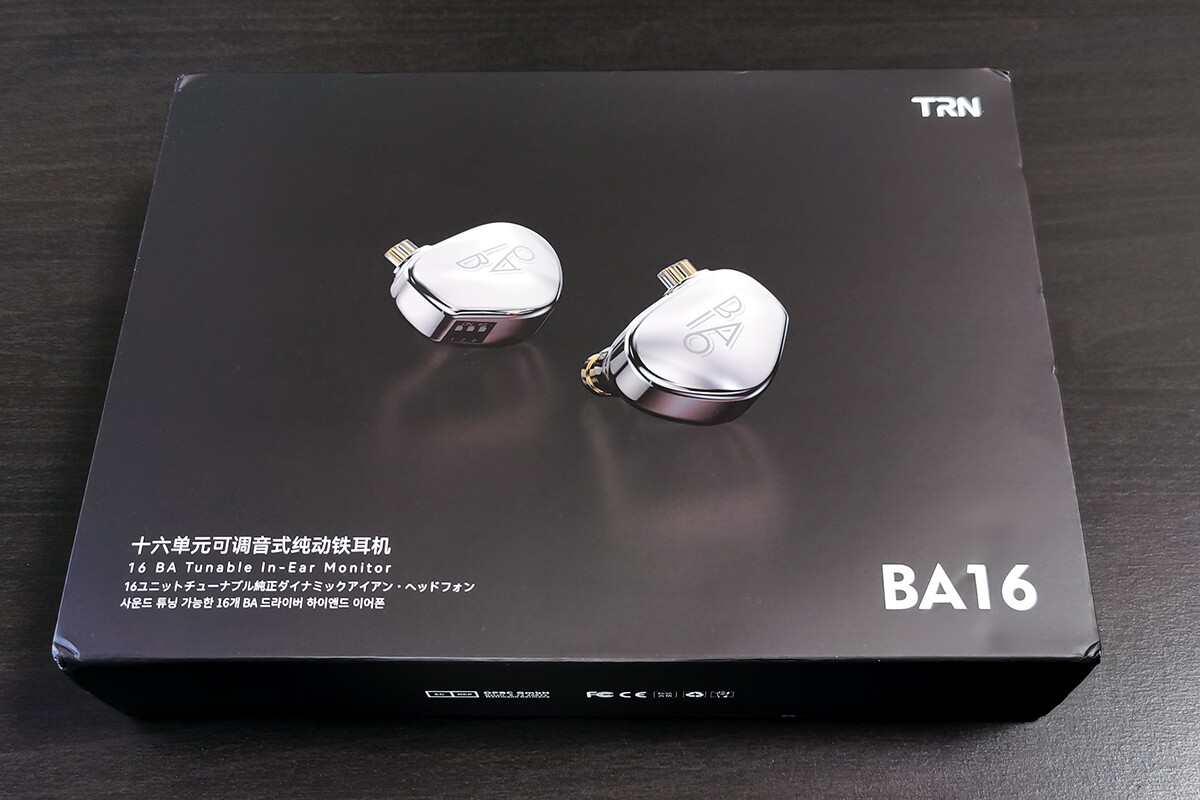TRN BA16」 怒濤の片側16BA構成。超多ドラながら明瞭でスッキリ TRN BA16」 怒濤の片側16BA構成。超多ドラながら明瞭でスッキリ