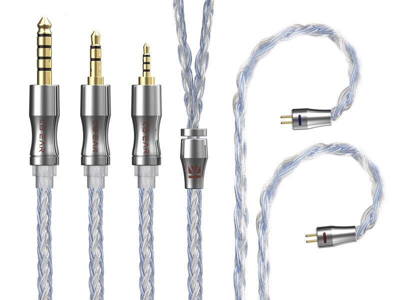 KBX4919」 KBEAR Expansion blue 24芯 銀メッキOFC線ケーブル