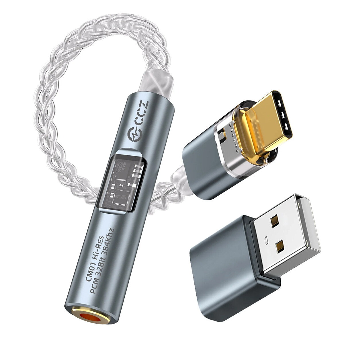 CCZ CM01」 2千円台の低価格で最大32bit/384kHzのハイレゾ再生に
