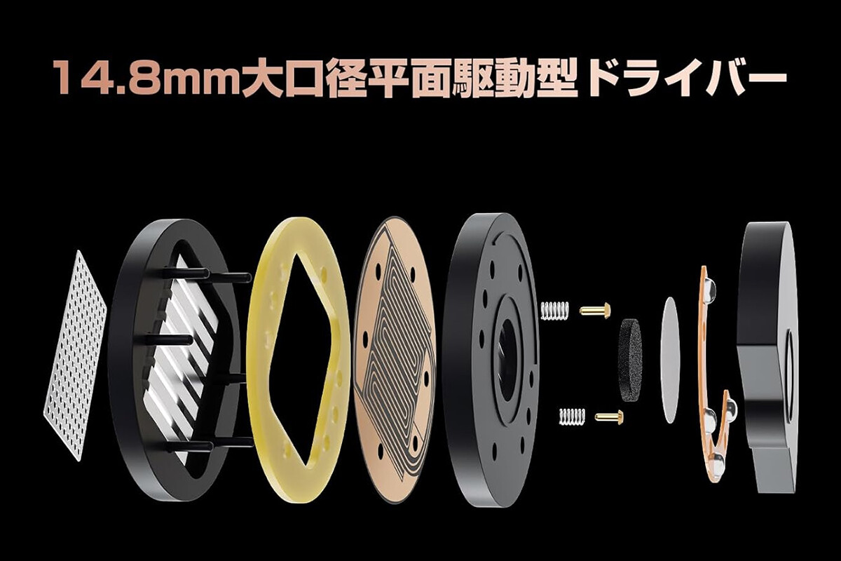 LETSHUOER S12 2024 Edition」 14.8mm平面駆動のミドル級 人気イヤホン