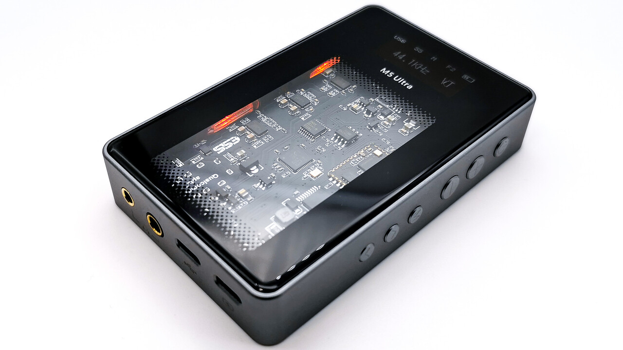 MUSE HiFi M5 Ultra」 2基の真空管を搭載したLDAC/aptX Adaptive