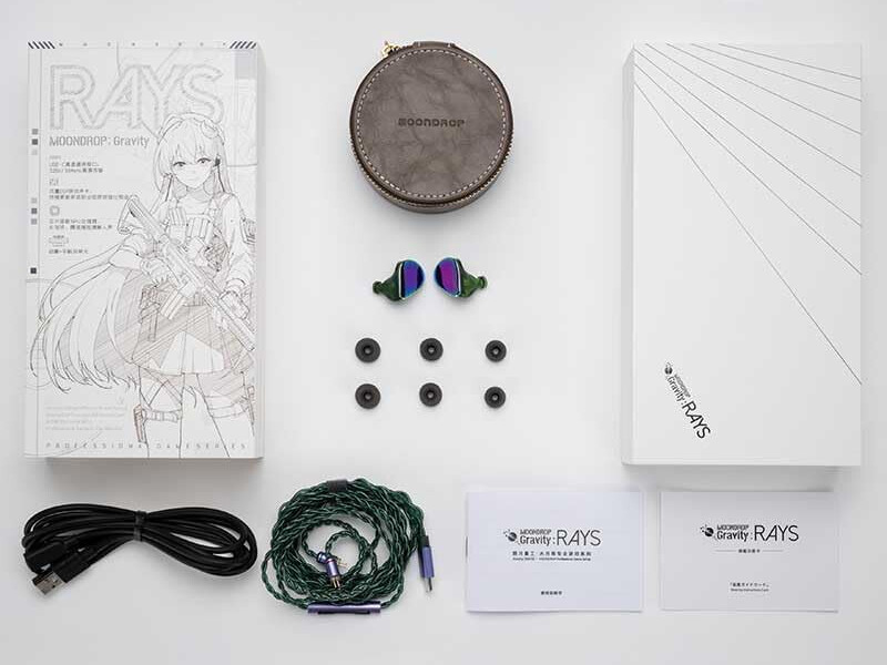 水月雨「MOONDROP RAYS (光束)」 定評のある製品技術とサウンド