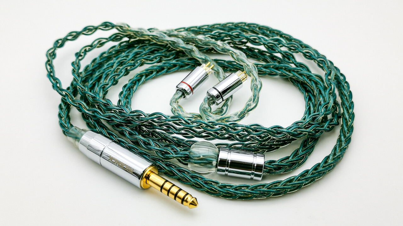 NICEHCK SuperCyan」 7N OCC(高純度単結晶銅) + OCC銀合金 NICEHCK SuperCyan」 7N OCC(高純度単結晶銅) + OCC銀合金