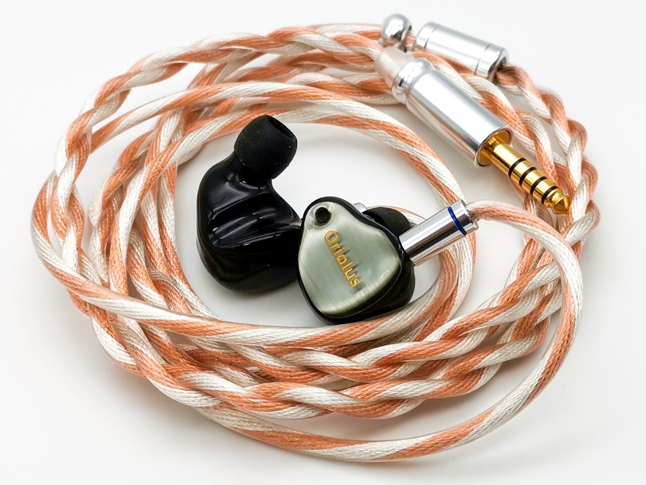 イヤホン ケーブル リケーブル 28AWGリッツ線銀メッキ5N単結晶銅 LINSOUL Euphrosyne」 5N-OCC銀メッキ Type6 Litz線ケーブル