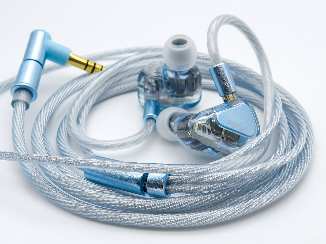 TANCHJIM SODA」 美しいクリアデザインに1DD+4BA+2基の独自Silk System