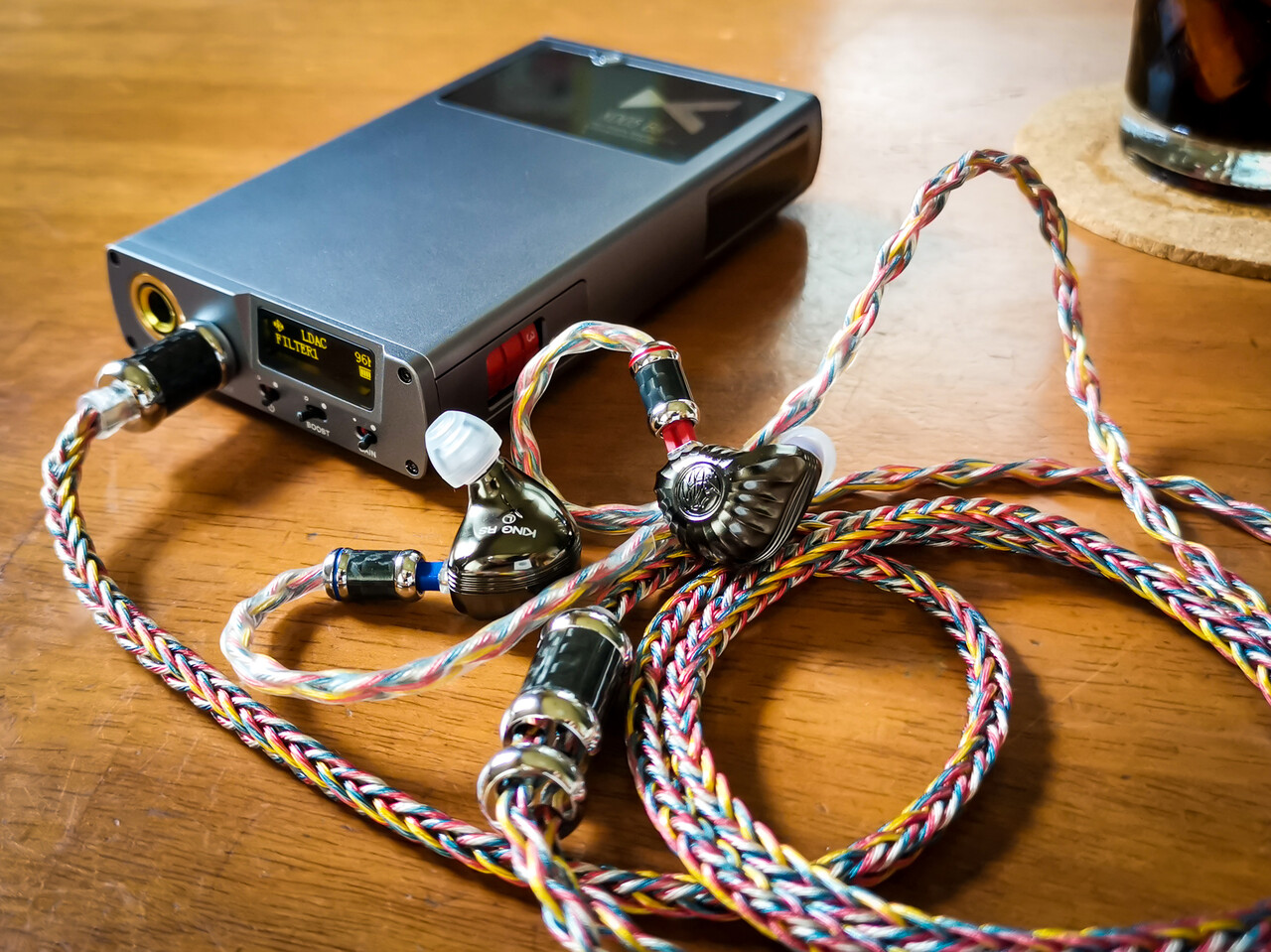 TFZ KING RS」 ナノゴールド振動版を採用した「第4世代