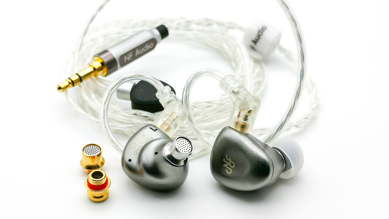 NF Audio RA15」 上位モデルの高性能ドライバーを搭載しノズル交換にも