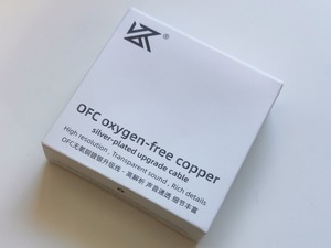 KZ OFC Silver-plated Upgrade Cable
