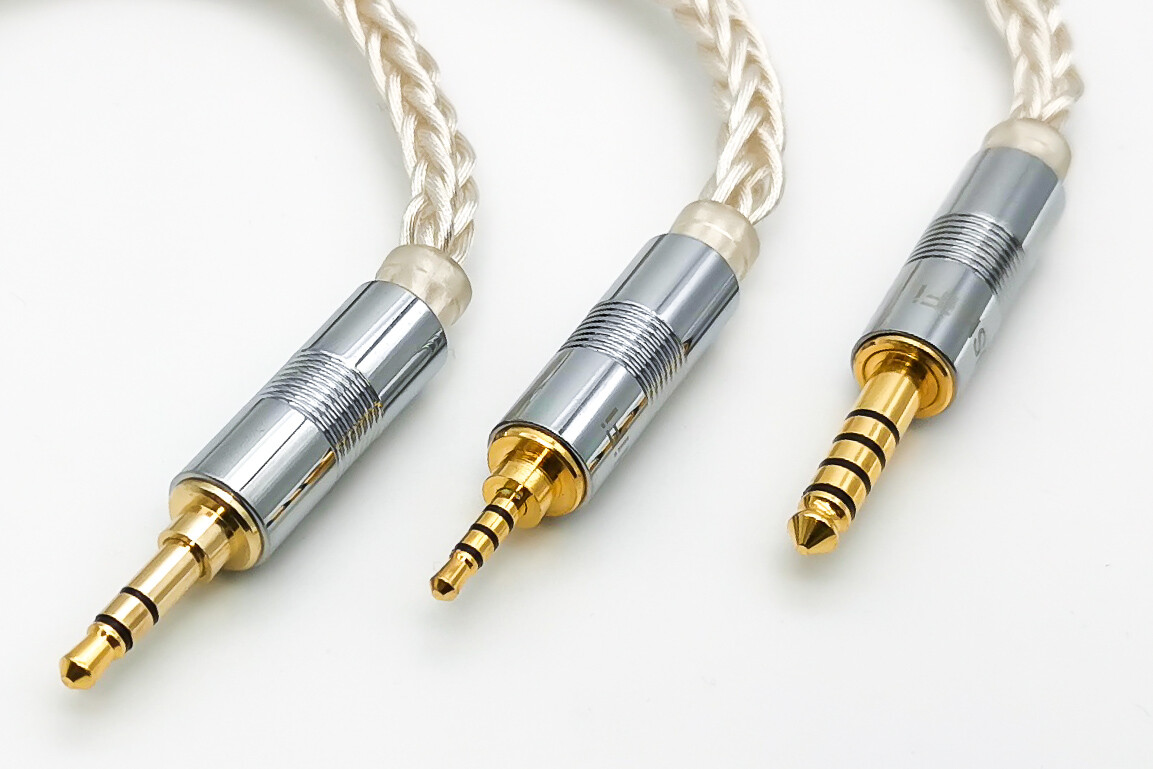 3.5mm-4.4mm 変換ケーブル　qdc端子-4.4mm バランスケーブル 3.5mm-4.4mm 変換ケーブル qdc端子-4.4mm バランスケーブル