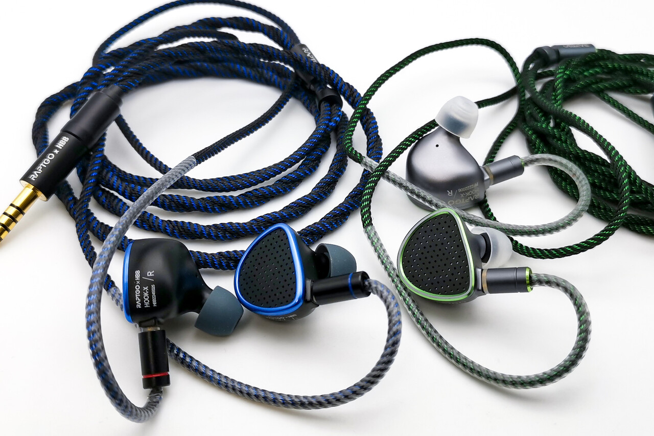 RAPTGO × HBB HOOK-X」 14.2mm平面駆動+PZT(圧電)構成の高評価