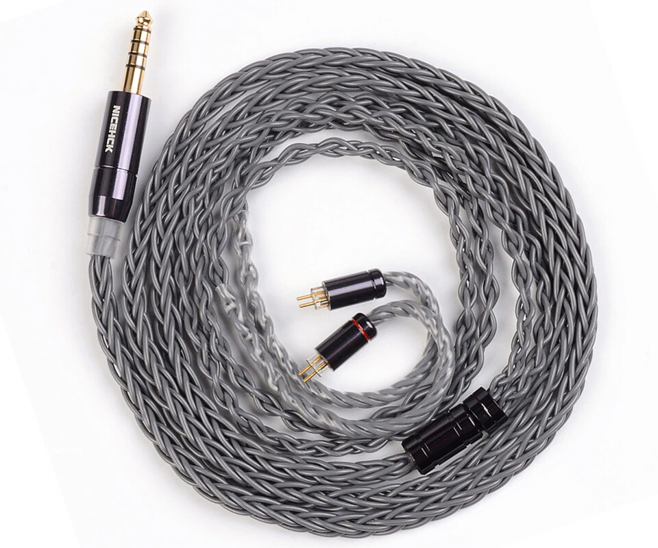 NICEHCK GreyCloud」8芯 6N「Oxygen Disconnected」高純度銅 銀 NICEHCK GreyCloud」8芯 6N「Oxygen Disconnected」高純度銅 銀